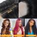 Lace Front Human Hair Wig - Straight Brazilian Virgin Hair, 150% Density, Pre-Plucked with Baby Hair - Natural Color, 30inch - Buy Online on GoSupps.com