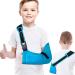 Arm Sling Shoulder Injury Brace for Kids Medical Sling with Shoulder Pad for Kids Rotator Cuff Injury Support Brace for Kids Arm Wrist Elbow Clavicle Fracture Post-Surgery(Blue Small) Blue Small