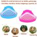 Kathson Triangle Potty Trainer Corner for Small Animals (Blue) - Rabbit, Guinea Pig, Hamster Litter Bedding Box - Buy Online on GoSupps.com
