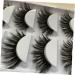 Beavorty 5 Pairs natural false lashes natural false eyelashes natural fake lashes cross eyelashes natural fake eyelashes dense eyelash natural eyelashes European and American 3d - Buy Online on GoSupps.com