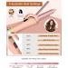 Ukliss Mini Curling Iron Wand for Short Hair - Travel Friendly Dual Voltage 0.75 Inch Ceramic Curler with 5 Heat Settings & Auto-Off - Perfect Pink Portable Hair Styling Tool - Buy Online on GoSupps.com