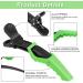 Heyu-Lotus 10Pcs Crocodile Clips - Professional Hair Clips for Styling - Nonslip Grip with Wide Teeth - Ideal for Salon and Home Use - Buy Online on GoSupps.com