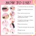 Rechoo Builder Gel for Nails - 15ml Pink Nail Extension Set with 50 Nail Forms | 5 in 1 UV Harder Gel for French Nail Art & Design - Buy Online on GoSupps.com