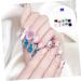 minkissy 5 Boxes Nail set exquisite nail decorations nail embellishments nail decorations for nail art nail fluffy nail charms nail brush Nail Fluffy Nail Art Decorations - Buy Online on GoSupps.com