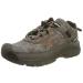 KEEN Targhee Sport Vented Hiking Shoes, Magnet/Scarlet Ibis, 5 US Unisex Big Kid