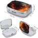 Wild Wolf in The Fire Pill Box - 2 Compartment Medicine Organizer | Stylish Portable Pill Case for Pocket or Purse - Buy Online on GoSupps.com
