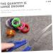 Shop PopetPop Silicone Scissor Finger Rings - 9pcs Colorful Inserts for Precision Cutting | Ideal for Animal Grooming & Crafting - Buy Online on GoSupps.com