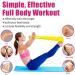 Buy Resistance Bands - 2m Professional Latex Elastic for Home & Gym | Upper & Lower Body Training Physical Therapy Yoga & Pilates - Yellow/Pink - Buy Online on GoSupps.com