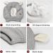 YolentQuiet Ears 2PCS Dog Ear Covers for Anxiety and Noise Protection - Gray+Purple - Medium to Large Dogs - Buy Online on GoSupps.com
