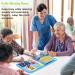 SOFWO Fidget Blanket for Adults with Dementia - Sensory Stimulation Therapy Aid for Autism, Alzheimer's & Seniors - Busy Blanket (11.4 x 20.3 in) - Buy Online on GoSupps.com