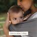 Boba Wrap Baby Carrier - Stretchy Sling for Newborns up to 35 lbs (Grey) - Buy Online on GoSupps.com