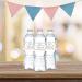 MonMon & Craft Twins Water Bottle Stickers - Baby Shower Party Supplies (Set of 32) - Buy Online on GoSupps.com