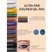  LYSdefeu Waterproof Gel Eyeliner Glossy Matte Cream Colored Eyeliner Pen Green Long-Lasting Smudge-Resistant Ultra-Pigmented Multichrome Quick-Drying Vegan Makeup Gift for Women - 04 - Buy Online on GoSupps.com