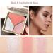 Karlor 3-in-1 Contour Palette - Highlighter Blush & Bronzer with Brushes | Perfect Makeup Contouring Powder - International Shipping - Buy Online on GoSupps.com
