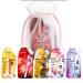Skin Hydrating Kit Travel Mini Size 5 STEP Skincare Set for Healthier 30 Days Supply with Pouch