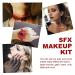 SFX Makeup Kit for Halloween - Professional Scar Wax, Spatula Tool, Blood Cream Gel - Perfect for Party, Cosplay & Stage - Buy Online on GoSupps.com