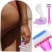 Didiseaon Pochoir De Coupe Pour Parties Intimes Femme Tondeuse Bikini Avec Rasoir S r Et Outil De Stylisme Personnalis Avec Mod les De Coiffure Multiples - Buy Online on GoSupps.com