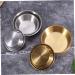 Ciieeo 6 Pcs Dish Soy Sauce Bowl Stainless Steel Household 7X7X2CMx3pcs Silverx3pcs - Buy Online on GoSupps.com