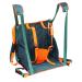 Patient Lift Sling Portable Multipurpose Positioning Bed Pad with Reinforced Handles and Adjustable Shoulder Straps for Patients Going Up and Down The Stairs