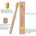 Apical Life Bamboo Toothbrush 20 Count - Biodegradable, Eco-Friendly, Organic Bamboo Charcoal, BPA Free, Medium Soft Bristles for Adults and Kids - Buy Online on GoSupps.com