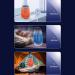 Mosquitoes Killers Lamp Camping Buggs Zapper Solar & USB Powered Electric Fly Killers Mosquitoes Killers Lantern Outdoor Mosquitoes Lamp for Home Camping Garden Orange purple - Buy Online on GoSupps.com