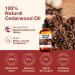 Cedarwood Essential Oil for Hair Growth & Diffuser - 100% Natural Therapeutic Grade, Aromatherapy & Skin Care - 118ml - Buy Online on GoSupps.com