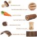 Sofier Hamster Toys and Accessories - Natural Guinea Pig and Rat Chews - Chinchilla Hideout and Bridge - Apple Wood Sticks Included - Buy Online on GoSupps.com