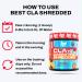 BPI Sports CLA + Carnitine Shredded - Convert Fat Cells Into Energy and Supports Lean Muscle Boost Metabolism - Non-Stimulant L-Carnitine Supplement - Fruit Punch (14.1 oz. / 50 Servings) - Buy Online on GoSupps.com