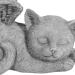 Qcwwy Pet Memorial Statue | Angel Cat Grave Marker | Resin Sleeping Pet Angel Sculpture | Tribute Ornament for Pet Memorials - Buy Online on GoSupps.com