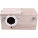 X-Large Hand Crafted Parakeet Nest Box with Coconut Fiber - Ideal for Cockatiel, Lovebirds, Parrotlets & Small to Medium Birds - Buy Online on GoSupps.com