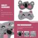 2pi ces Masques de Sommeil Peluche Cache- il avec Bandeaux Motifs Jolis Masques Occultants pour Sommeil Profond - Buy Online on GoSupps.com