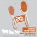 Wahl Premium Pet Double Sided Pin Bristle Brush - Model 858501 | Removes Loose Hair, Stimulates Skin, Creates Soft Coat Shine - Buy Online on GoSupps.com
