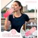 Buy Codicile 1L Sport Drinking Bottle with Straw - Dishwasher Safe Time Marked Non-Toxic Pink Gradient - Perfect for Running Cycling Gym & Office - Buy Online on GoSupps.com