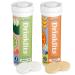 Drinklits Lemon-Lime & Orange Electrolyte Tablets (2) Tube Bundle | Citrus Daily Hydration Combo Pack | Delicious Natural Flavors - 0g Sugar Travel Essential | 20 Servings - 10 Tablets Per Tube