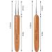 Dreadlocks Crochet Hooks 0.5mm - Perfect for Braid Craft | 2PCS Set - Buy Online on GoSupps.com