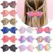 12pcs Glitter Hair Bows Alligator Clips Sparkling Hair Accessories for Kids, Girls, Teens, and Toddlers - Buy Online on GoSupps.com