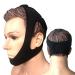 ANYURAN Anti-Snoring Chin Strap Triangular Chin Protection Belt Adjustable Breathable Anti-Snoring Solution for Snoring Sleep Mouth Respirator Black