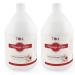 TOA Premium Unscented Massage Lotion with Pump Vitamin Rich Massage Lotion for Massage Therapy with Natural Ingredients to Moisturize Hydrate and Smooth Rough Skin for All Skin Types (2 Gallons) 256 Fl Oz (Pack of 1)