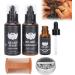 Agatige Beard Growth Kit | Premium Beard Grooming Set with Wash Oil Cream & Comb - Softens & Smoothes - Perfect for Men - Buy Online on GoSupps.com