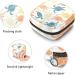 Shop Women's Boho Sea Turtle Storage Pocket Holder | Portable Period Kit & Feminine Product Bag - Buy Online on GoSupps.com
