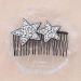 Dervivea Rhinestone Star Hair Comb Sparkly Crystal Star Side Combs HairPin Silver Star Cz Hair Comb Clip Holder Hair Updo Styling Tool Invisible Hairstyle Decorative Hair Accessories for Women - Buy Online on GoSupps.com