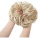 Curly Wavy Messy Hair Bun Extension Scrunchie - Large Synthetic Updo Chignon for Women in Dirty Blonde - Buy Online on GoSupps.com
