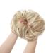 Dirty Blonde Wavy Messy Bun Scrunchie | Synthetic Ponytail Hair Extension for Women, Girls, Kids | CJL HAIR - Buy Online on GoSupps.com