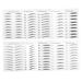 Beavorty 30 sheets D Hair-like Sticker Eyebrow Waterproof Brow Eyebrows Stickers Tattoos Temporary Imitation