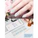 Kalolary 20PCS Gel Nail Polish Strips Nail Gel Art Sticker Full Nail Wraps Decals with Nail File and Stick for Women Girls Nail Art Decor (UV/LED Lamp Required) (C) - Buy Online on GoSupps.com