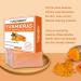 Buy Ginger Soap & Turmeric Handmade Bar - Moisturizing & Deep Cleansing with Soap Saver Bag - International Shipping Available - Buy Online on GoSupps.com