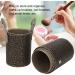 Qkiss Portable PU Leather Makeup Brush Cup Tube Holder - Travel Cosmetic Container (Bronze) - Shop Now! - Buy Online on GoSupps.com