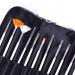 Peutpy 20-Part Nail Art Brush Set - 15 Brushes & 5 Detail Tools for Acrylic UV Gel Manicure - International Shipping Available - Buy Online on GoSupps.com