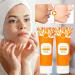 2PCS Orange Exfoliating Gel For Face & Body Exfoliating Cleansing Gel Scrub Moisturize Skin All Types Skin - Buy Online on GoSupps.com