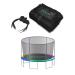 SkyBound Bounce Pro/Sports Power Round Net fits 14ft Trampolines That use 6 Straight Curved Poles with Top Ring (NET ONLY - Poles & Trampoline NOT Included)